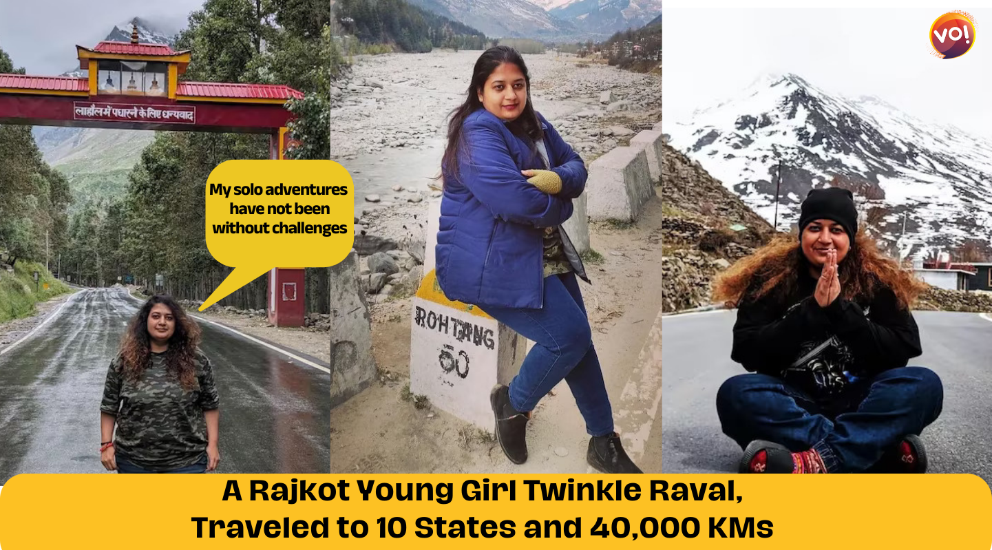 A girl from Rajkot traveled to 10 states with a solo car. A total of 40,000 Kilometers Traveled.