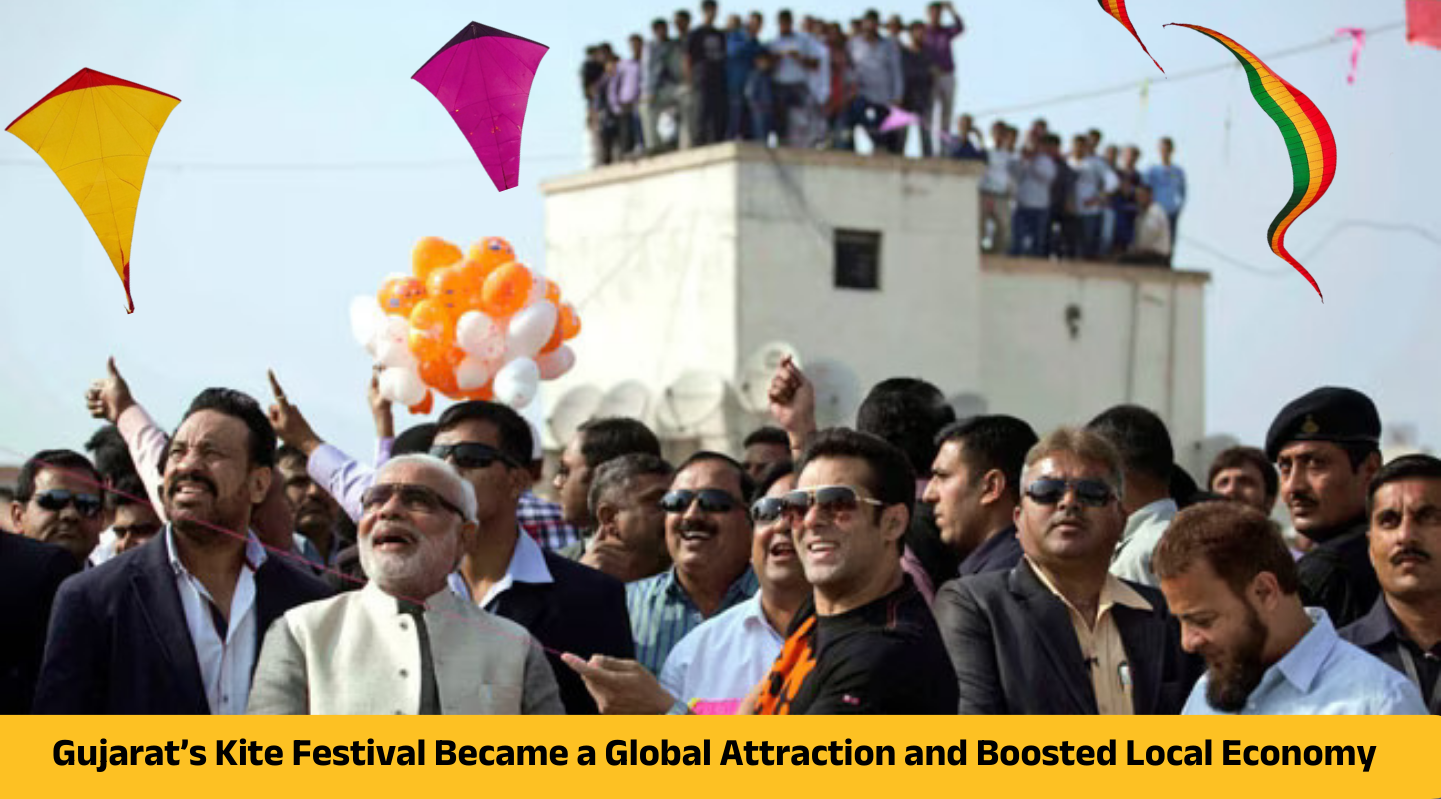 How Gujarat’s Kite Festival Became a Global Attraction and Boosted Local Economy